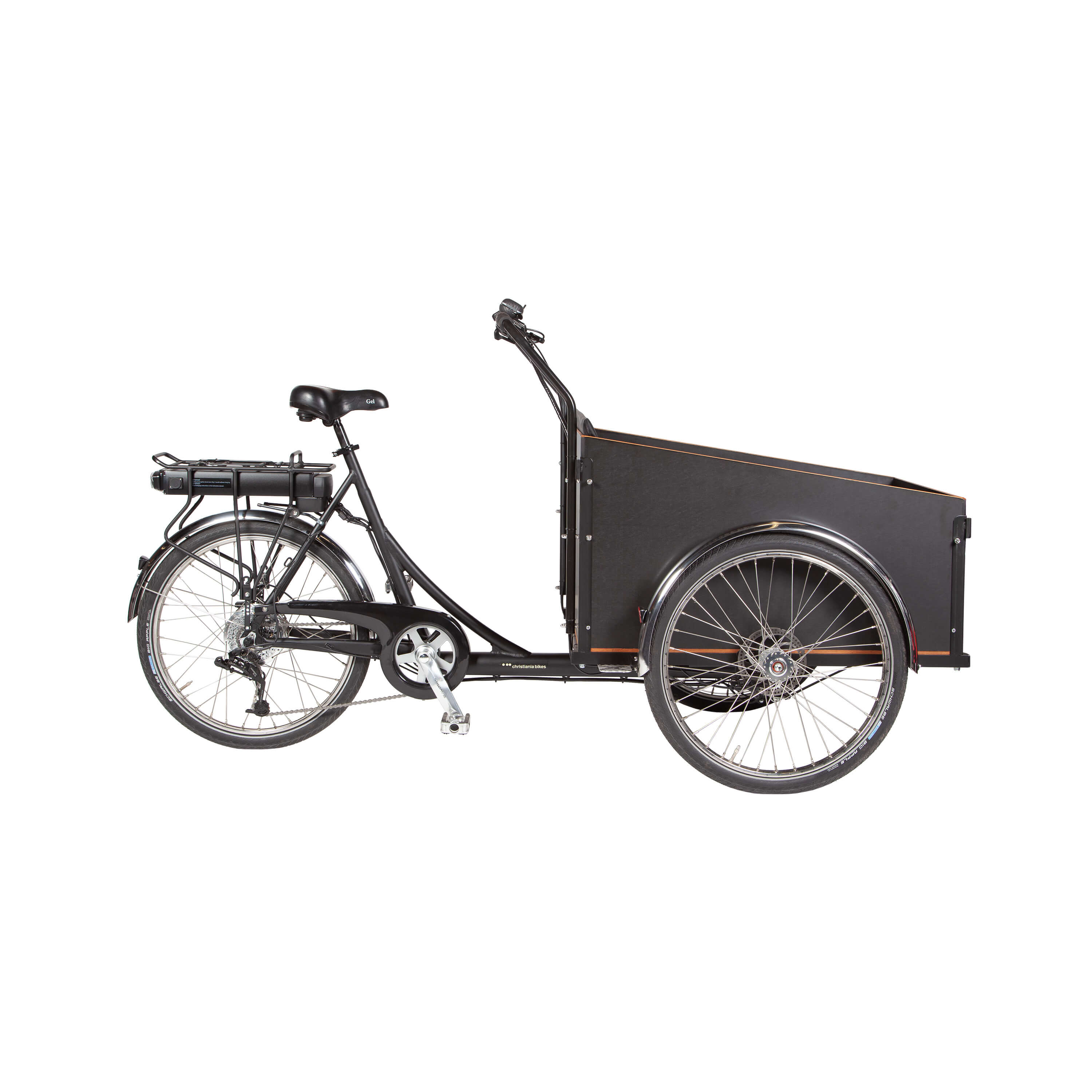 Rower cargo/rower Christiania z silnikiem elektrycznym