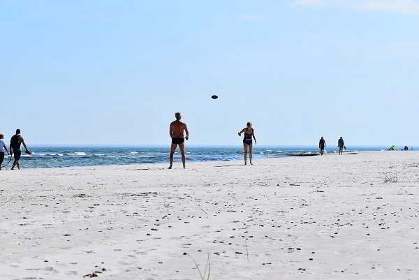 Dueodde – szeroka plaża na Bornholmie