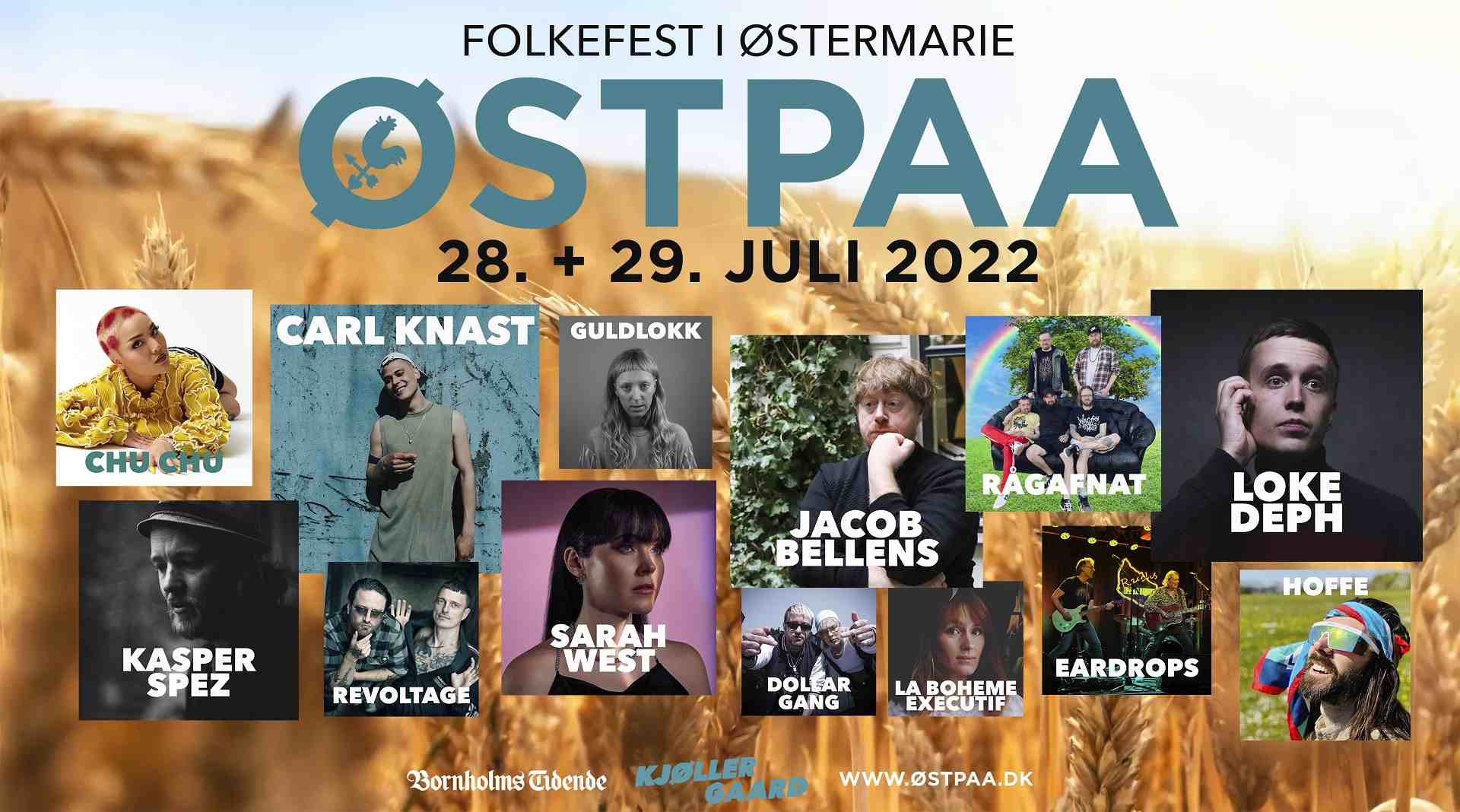 WIN 2 TWO-DAY TICKETS FOR "ØSTPAA 2022"
