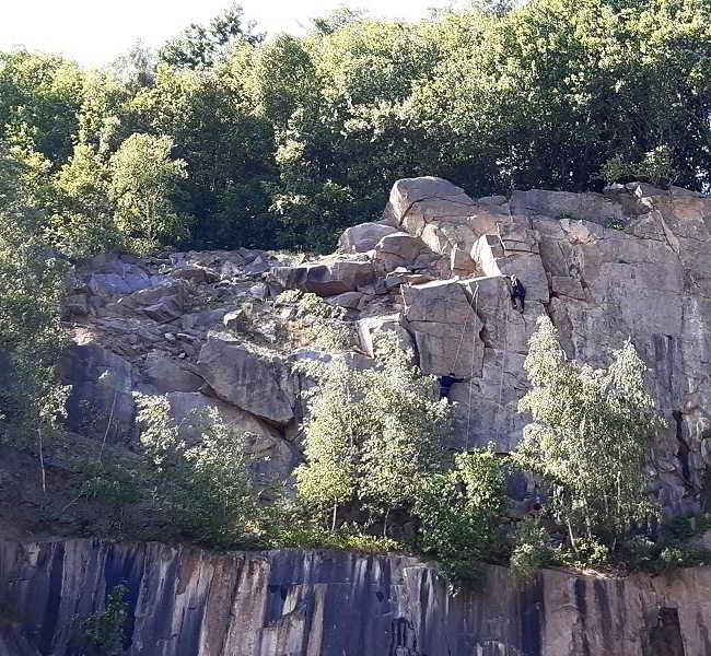Wspinaczka skałkowa na Bornholmie
