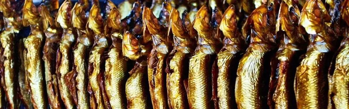 Räuchereien auf Bornholm – geräucherter Hering