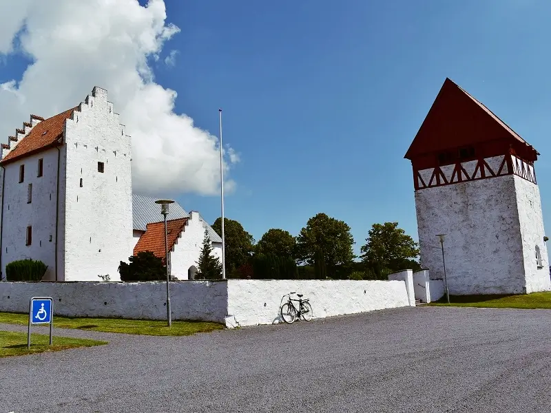 Bornholm – Kościół Bodils w Bodilsker