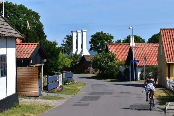 Listed na Bornholmie – mały port rybacki po drodze do Svaneke