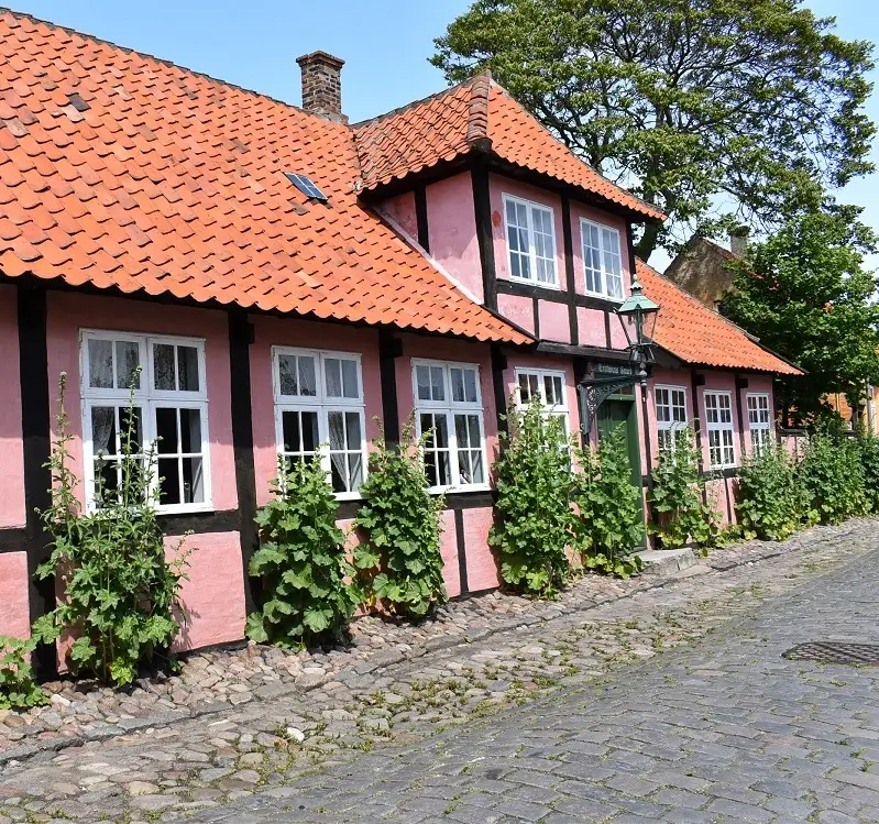 Bornholm Erichsens Gård w Rønne