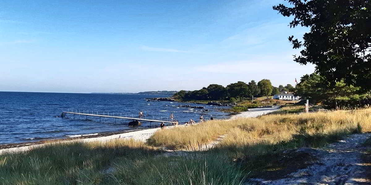 plaża Melsted Bornholm