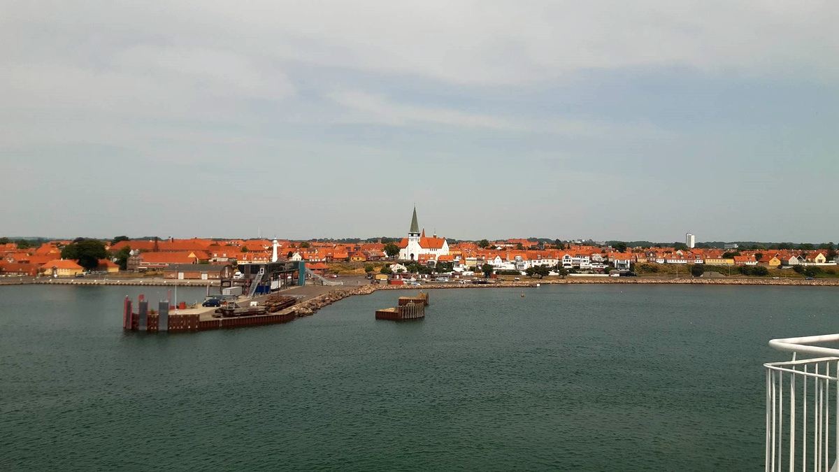 Der Hafen von Rønne, Bornholm