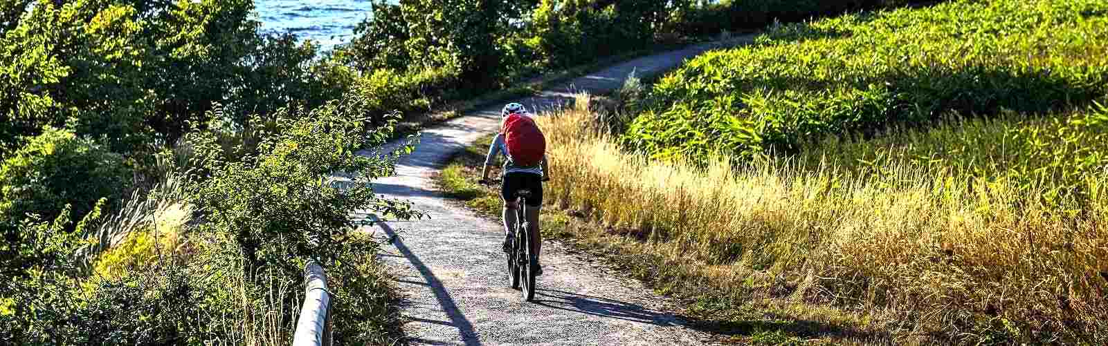 Cycling routes on Bornholm