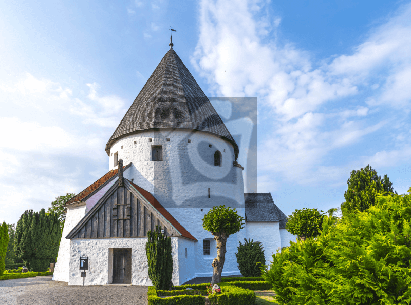kościół rotundowy bornholm