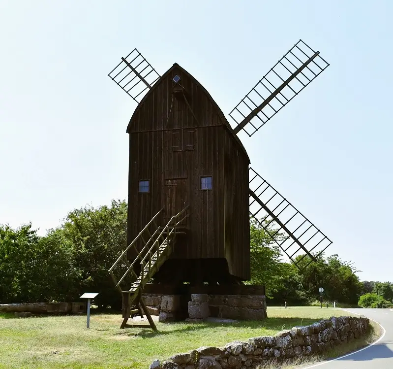 Bornholm młyn Bechs