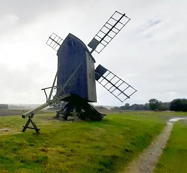 Bornholm młyn Egeby