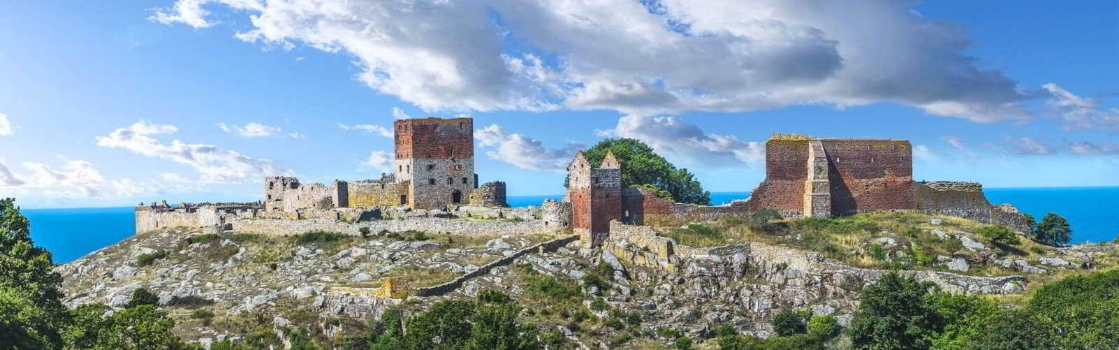 Hammershus – borgruiner på Bornholm