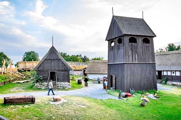 Średniowieczne centrum Bornholmu