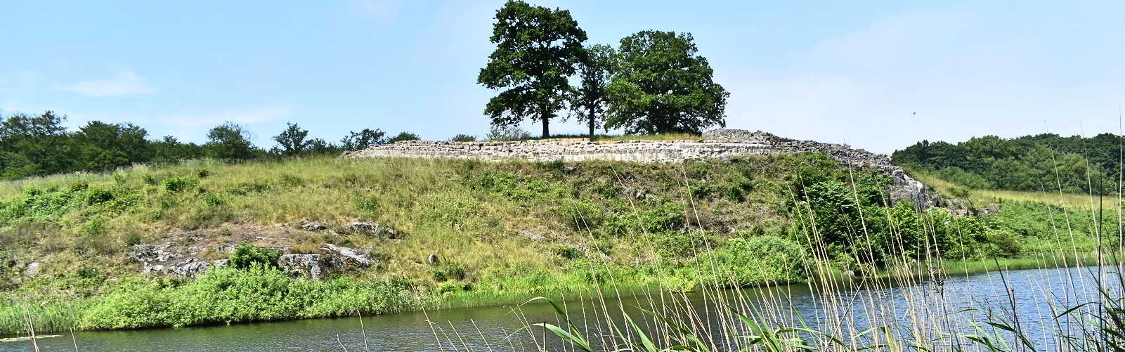 Lilleborg – ruiner i Almindingen på Bornholm