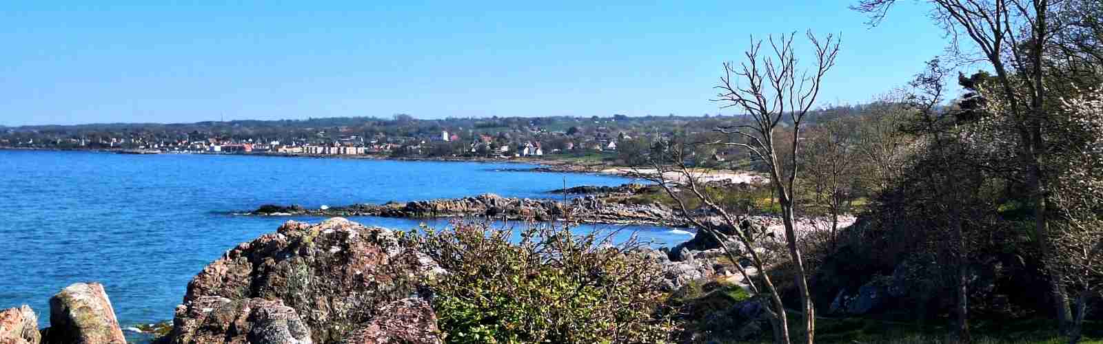 The coastal path around Bornholm